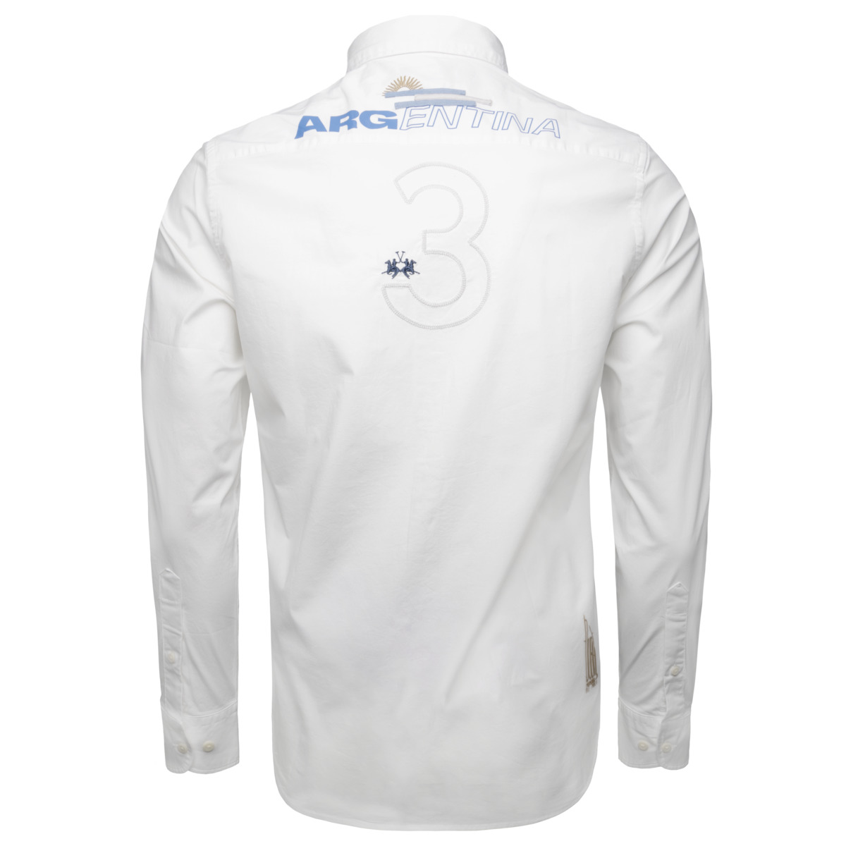 La Martina MAC601 Hemd weiss