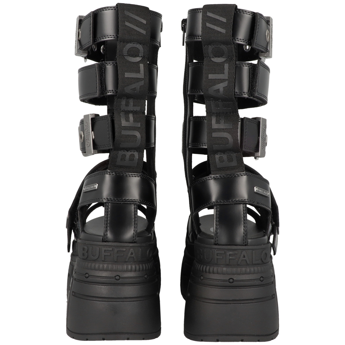 Buffalo Gospher Zeus Sandale schwarz