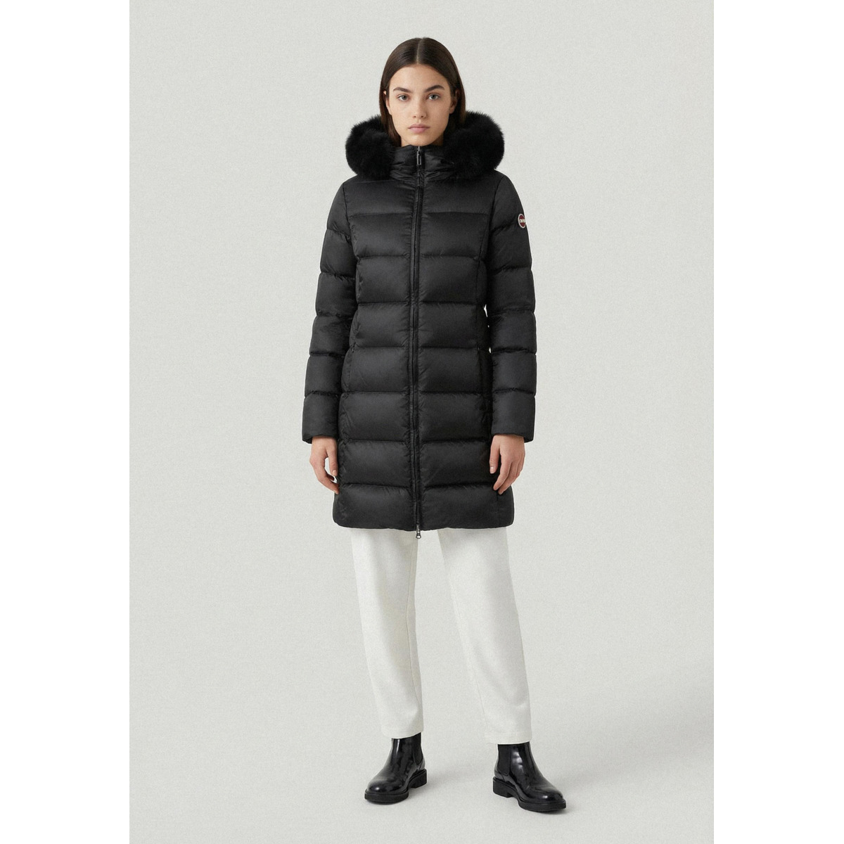 Colmar 2221E Daunenmantel schwarz
