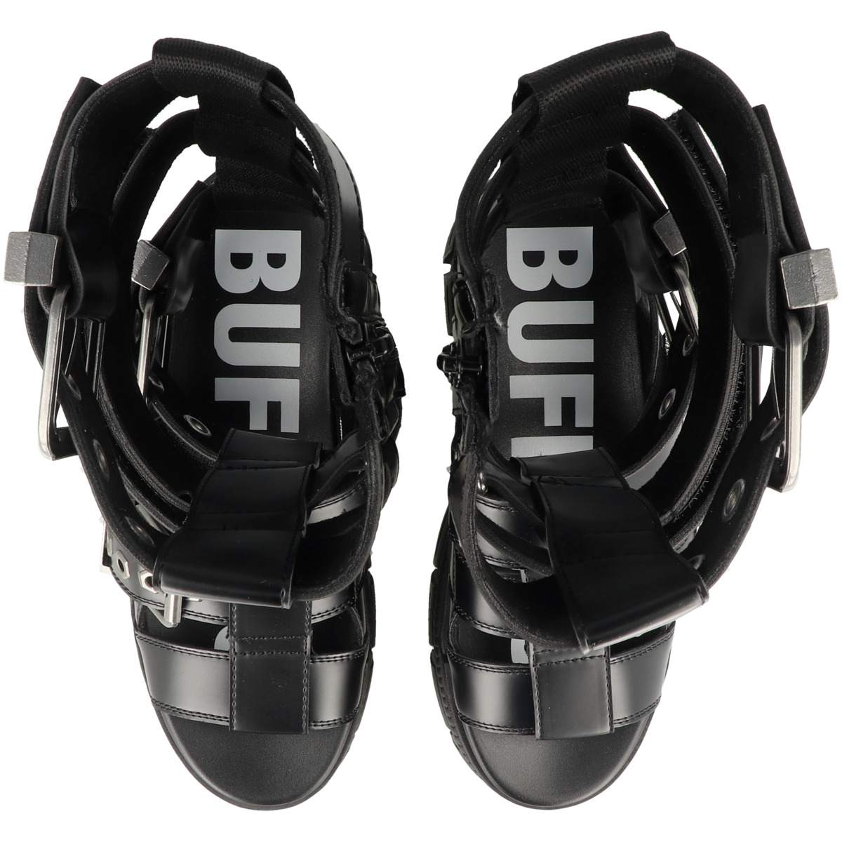 Buffalo Gospher Zeus Sandale schwarz