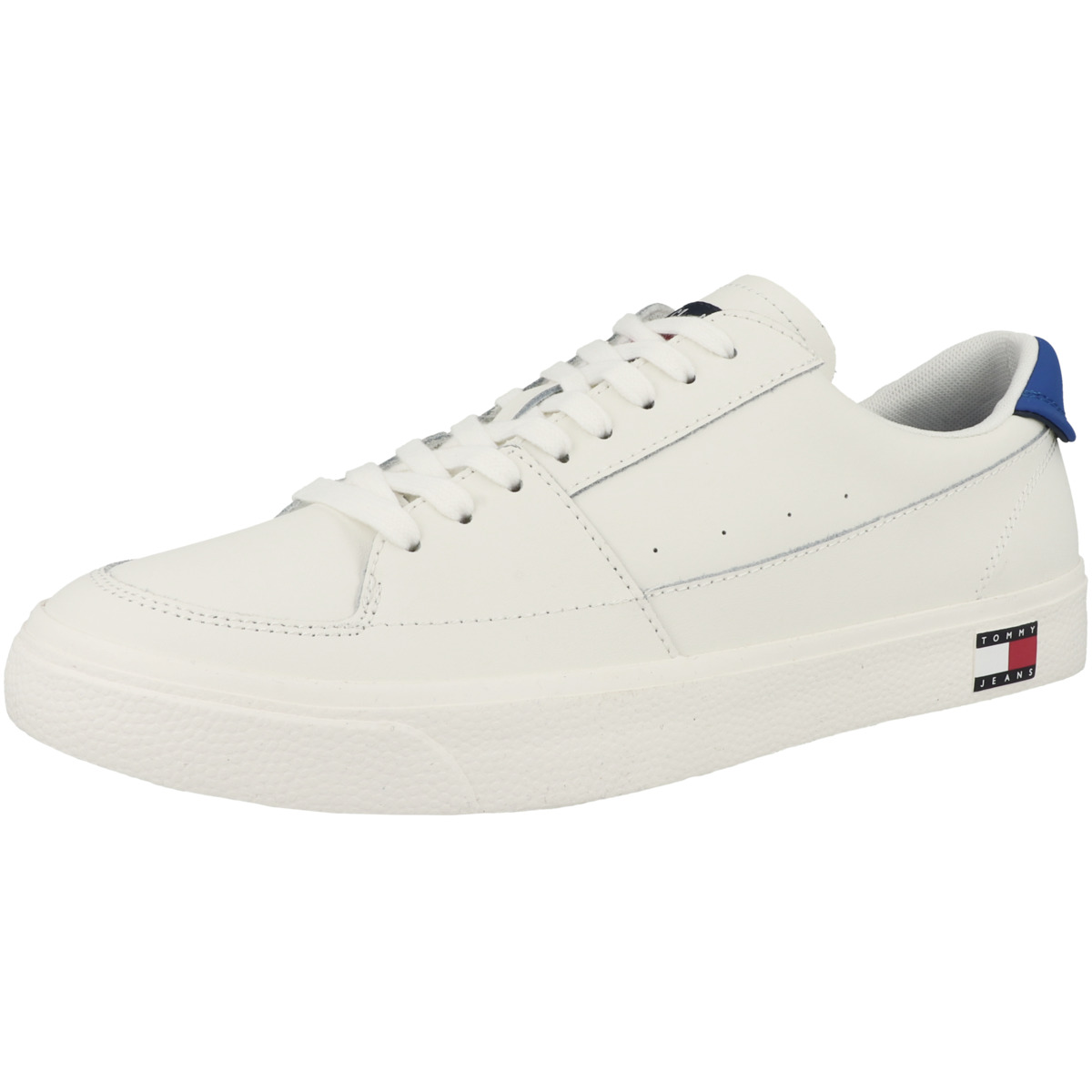 Tommy Hilfiger Tommy Jeans Vulcanized Leather Sneaker creme