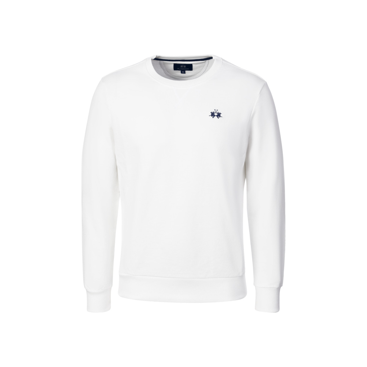 La Martina MCF005 Sweatshirt weiss