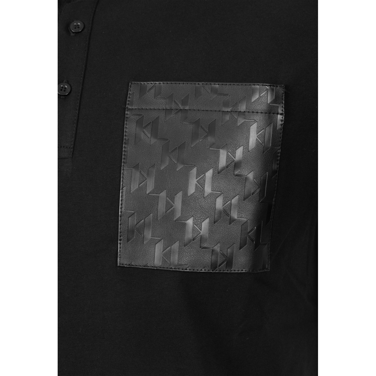 KARL LAGERFELD 745024 Poloshirt schwarz
