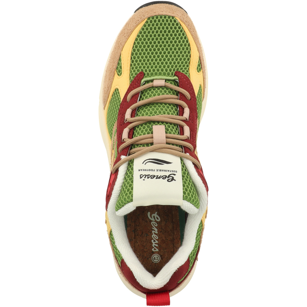 Genesis G-Eco'99 Multi Color Sneaker low beige