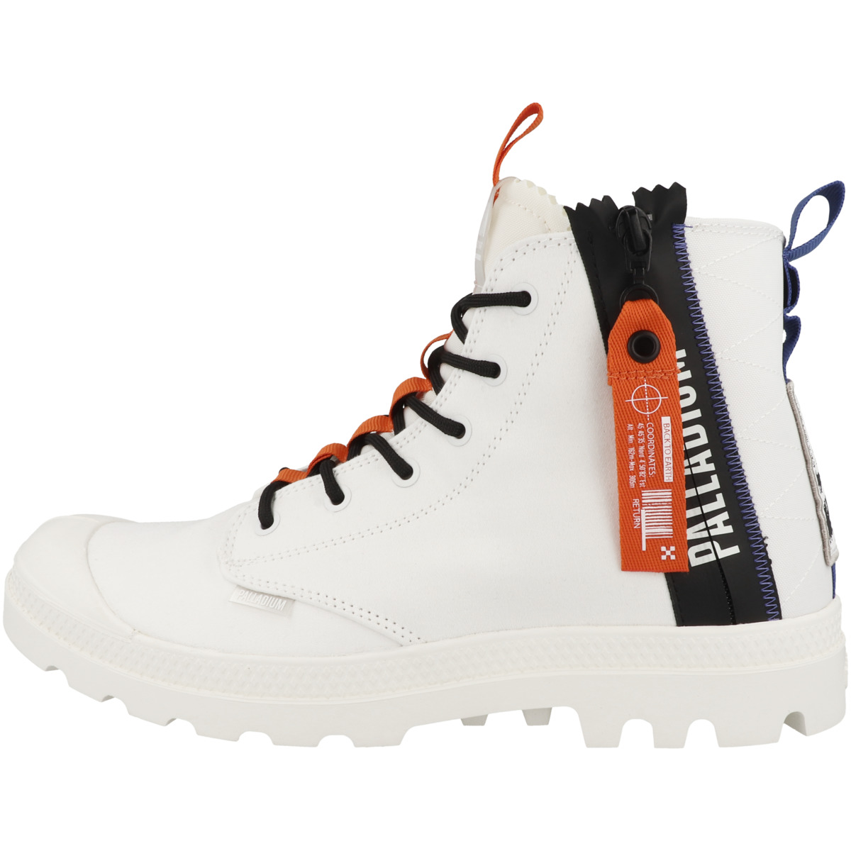 Palladium Pampa Hi Ticket To Earth Boots weiss