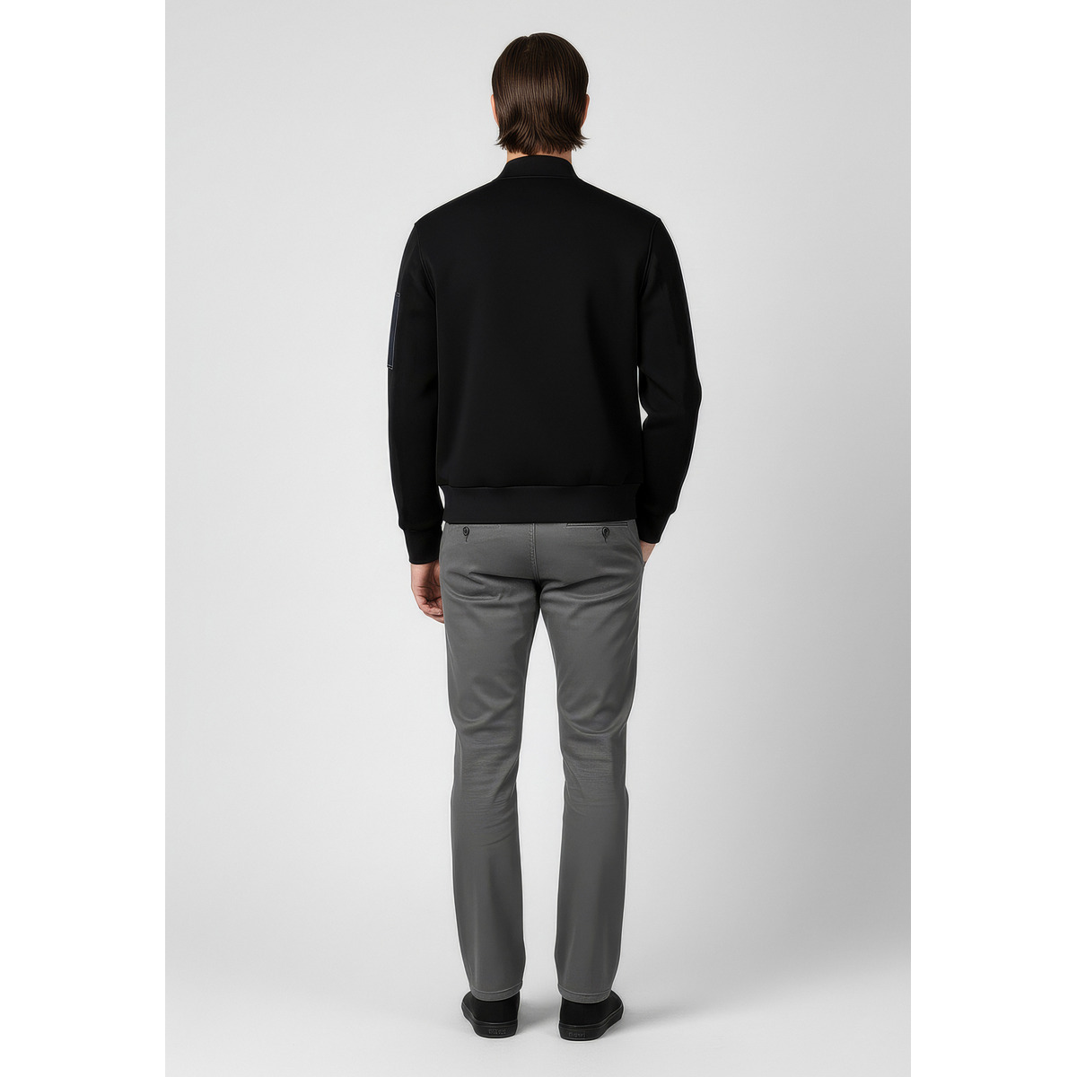 KARL LAGERFELD 705017 Sweatjacke schwarz