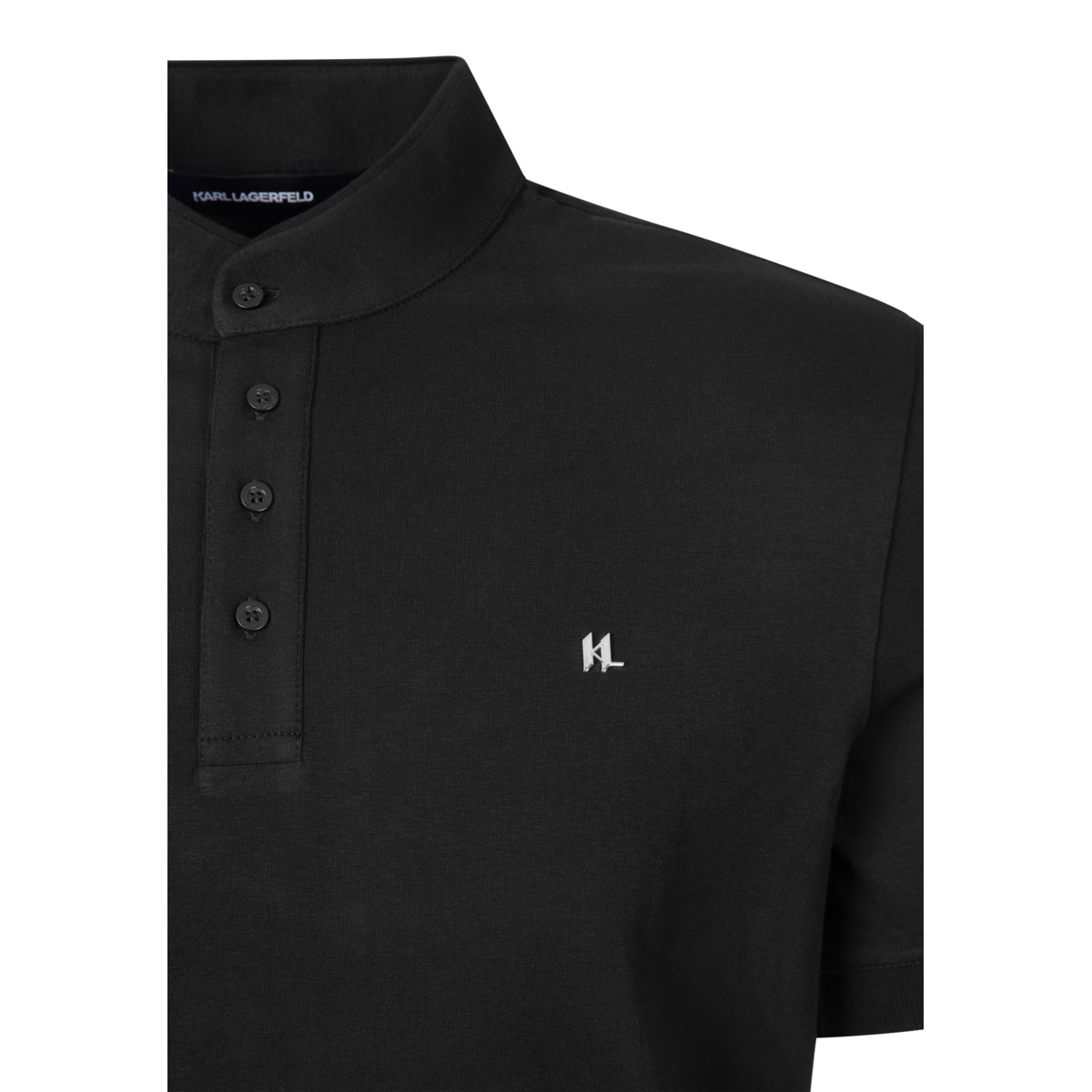 KARL LAGERFELD 745016 Poloshirt schwarz