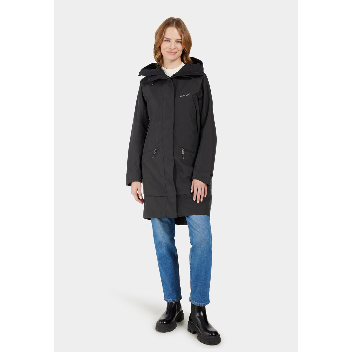 Didriksons Ilma WNS Parka schwarz