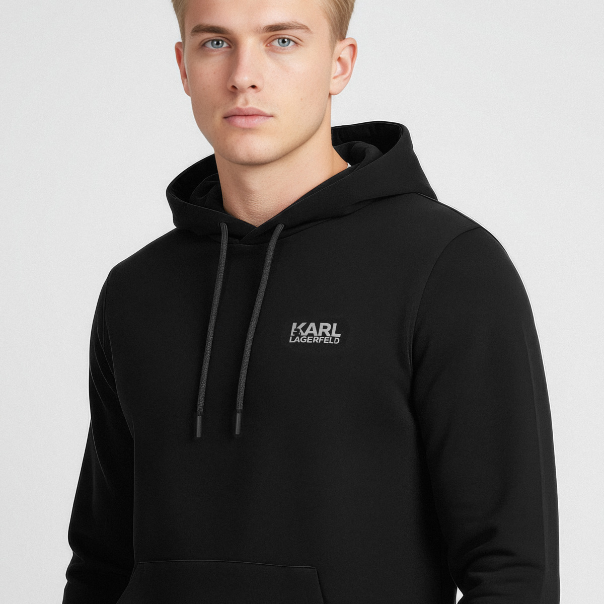 KARL LAGERFELD 705092 Hoodie schwarz