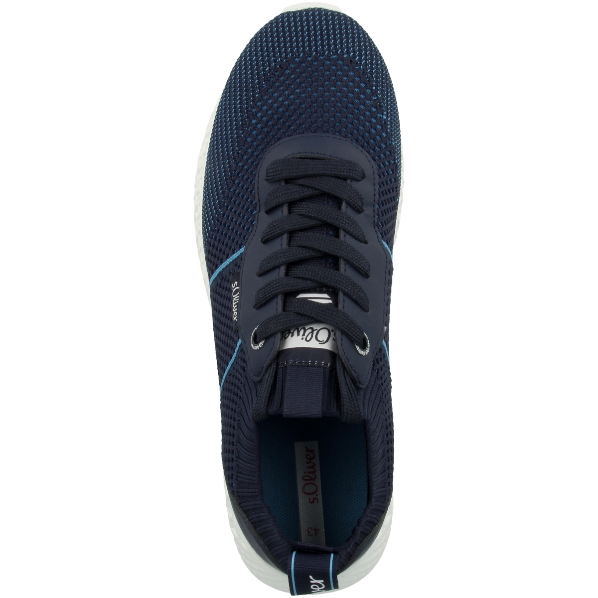 s.Oliver 5-13610-28 Sneaker blau