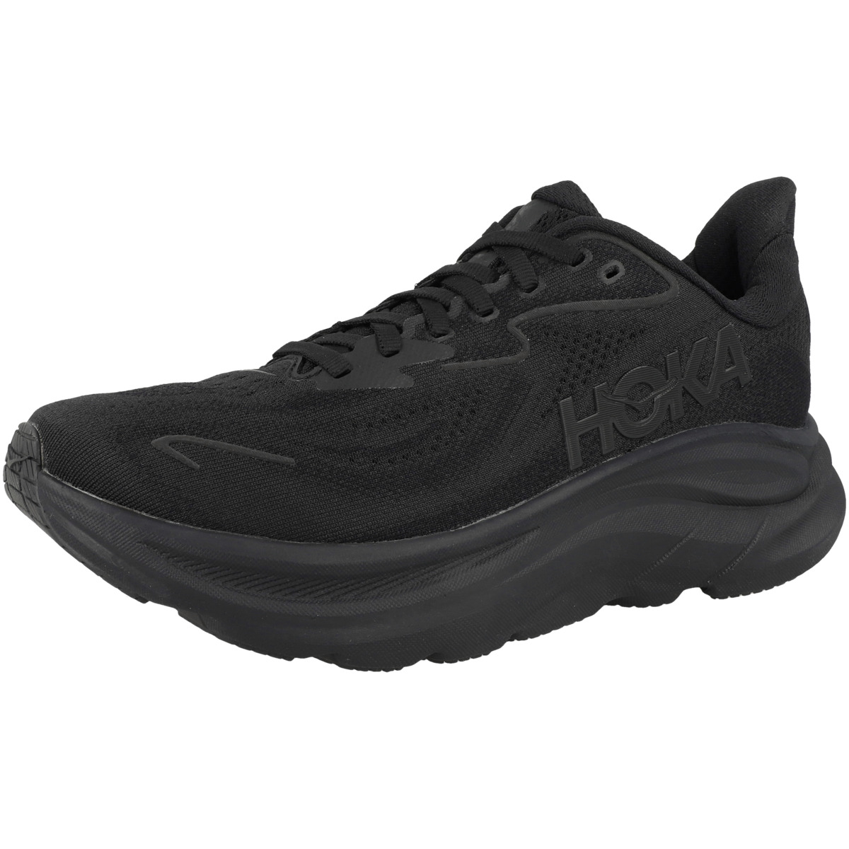 HOKA Clifton 10 Laufschuhe schwarz