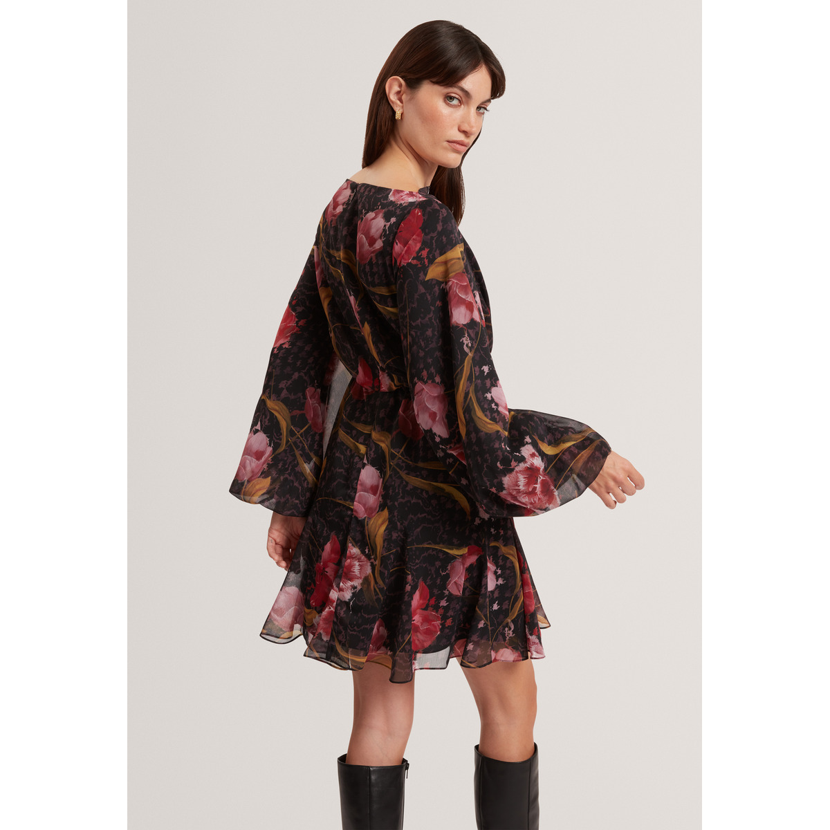 Ted Baker ENDRINA Midikleid schwarz