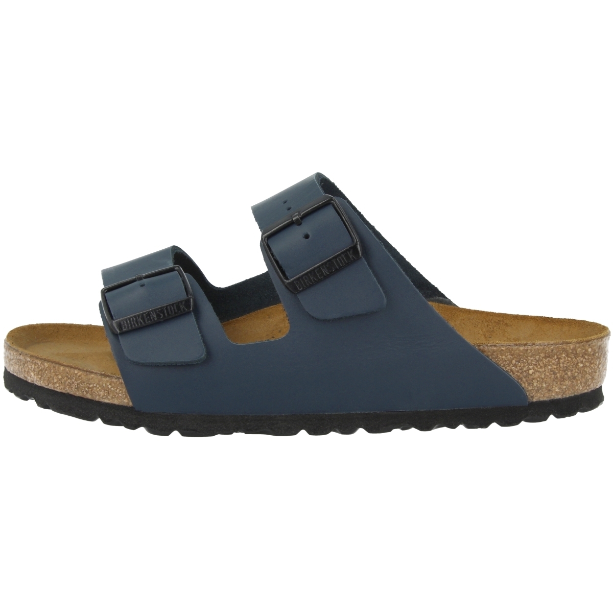 Birkenstock Arizona Glattleder Sandale normal blau