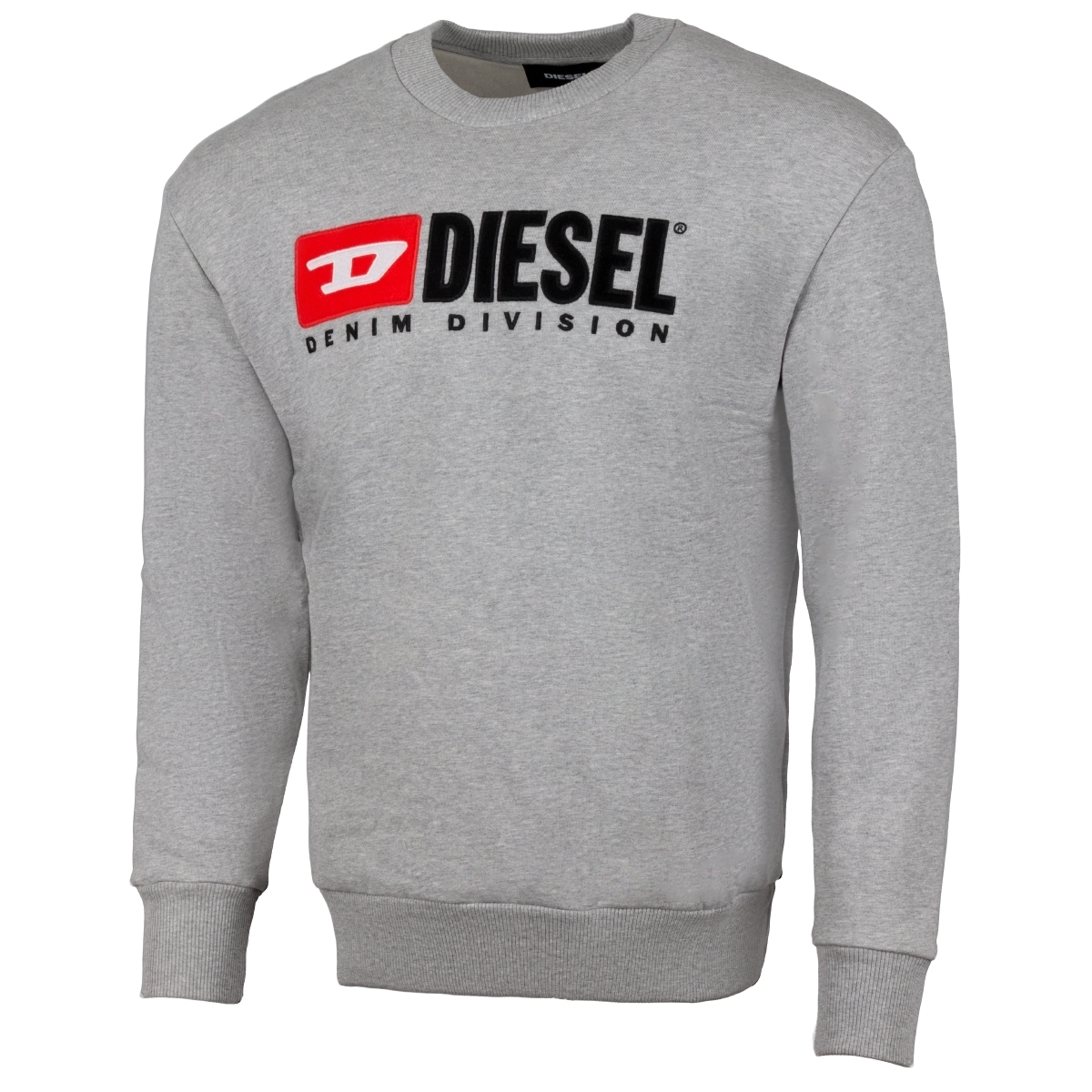 Diesel S-CREW-DIVISION Sweatshirt grau