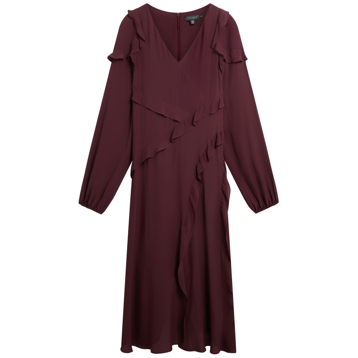 Ted Baker TRUEA Midikleid bordeaux
