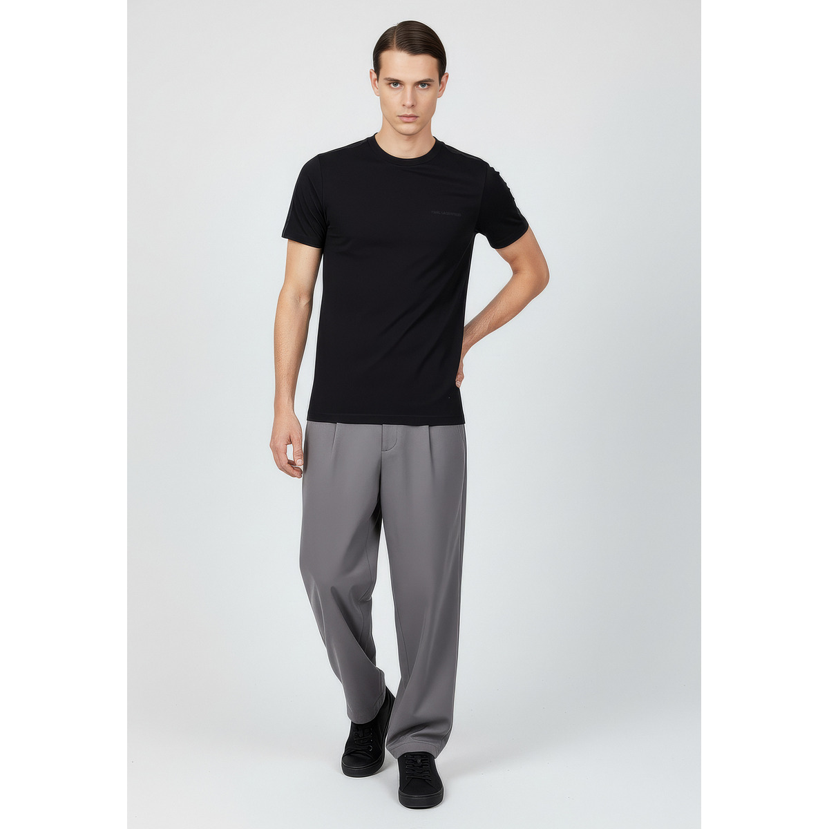 KARL LAGERFELD 755049 T-Shirt schwarz