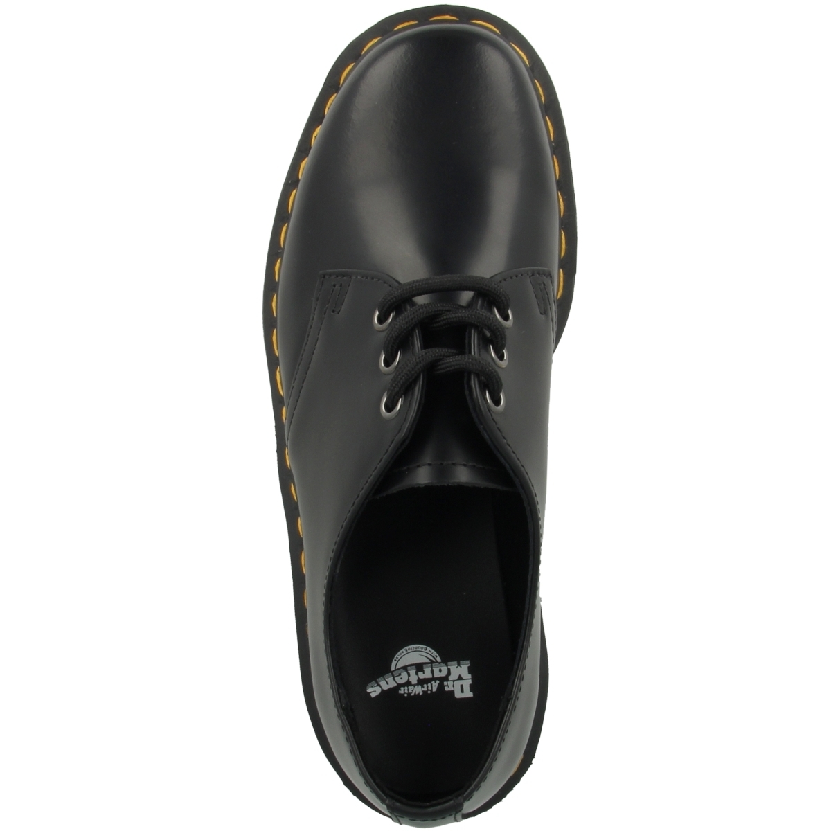 Dr. Martens 1461 Quad Plateau Schnürschuhe schwarz