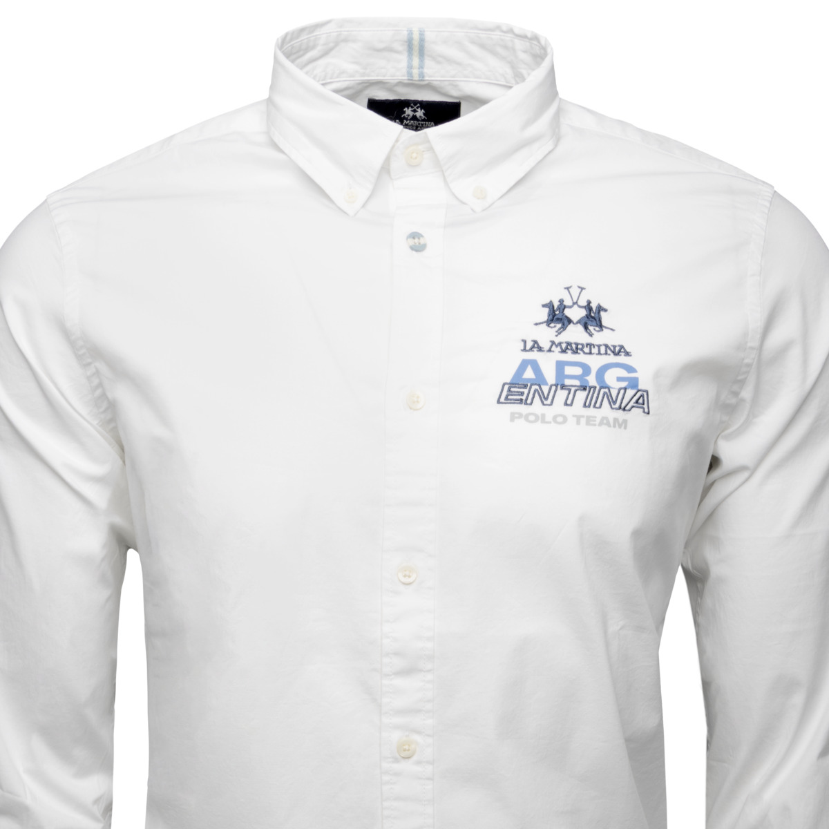 La Martina MAC601 Hemd weiss