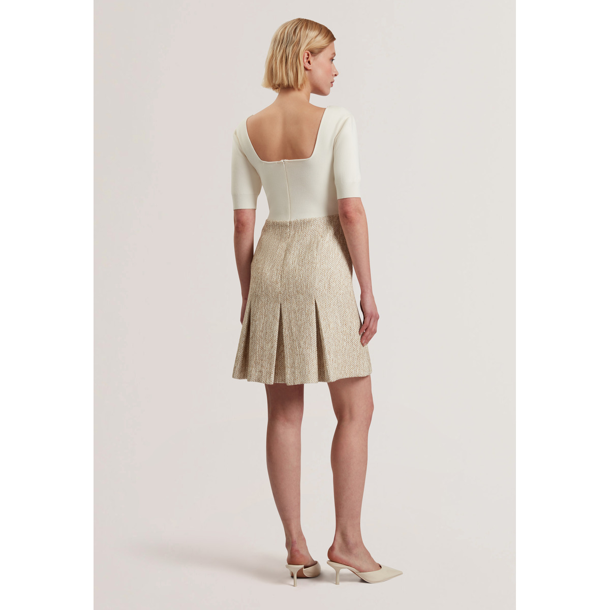 Ted Baker VULPAD Kleid creme