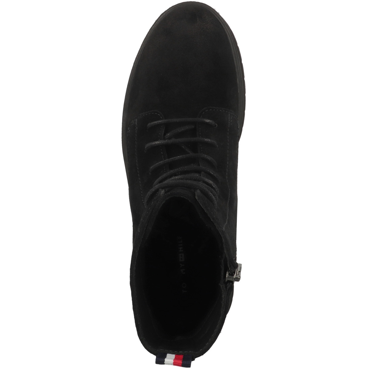 Tommy Hilfiger Core Suede Boots schwarz