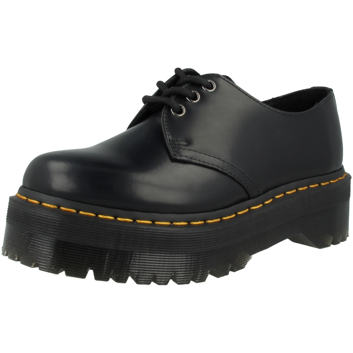 Dr. Martens 1461 Quad Plateau Schnürschuhe schwarz