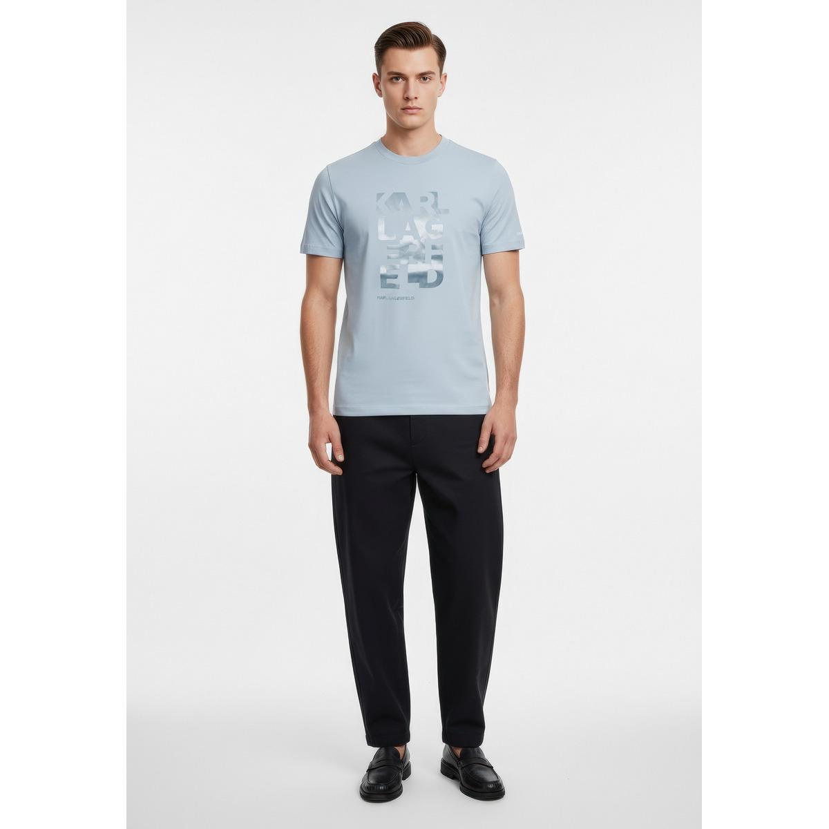 KARL LAGERFELD 755053 T-Shirt hellblau