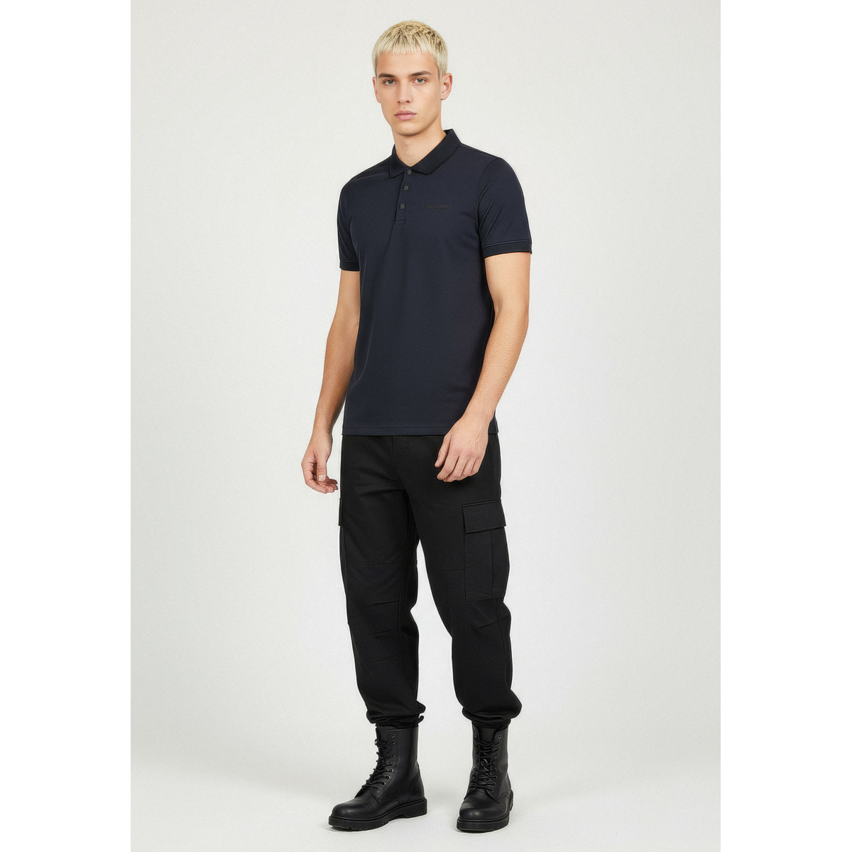 KARL LAGERFELD 745004 Poloshirt dunkelblau