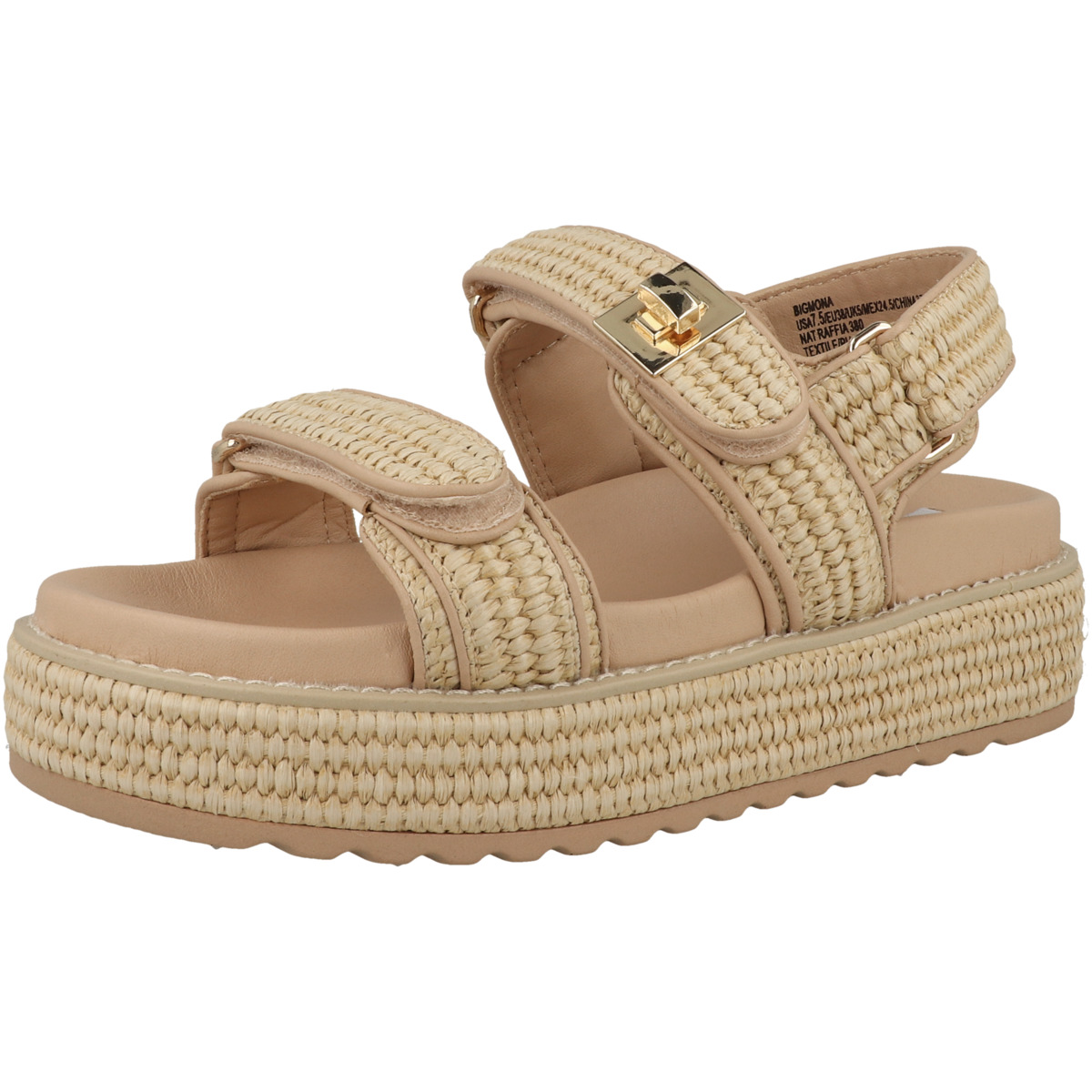 Steve Madden Bigmona Sandale hellbraun