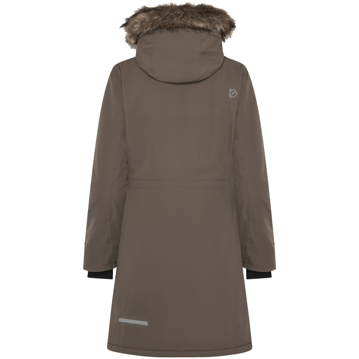 Didriksons Erika WNS Parka 3 Parka dunkelbraun