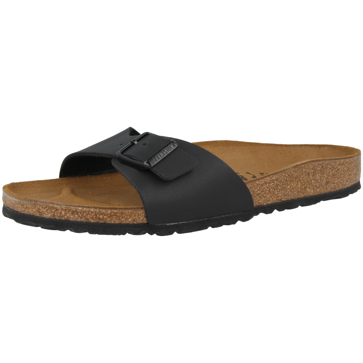 Birkenstock Madrid Birko-Flor Sandale normal schwarz