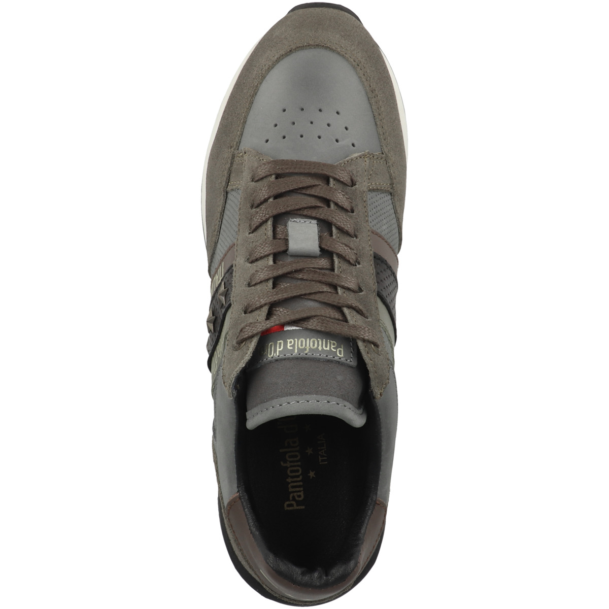 Pantofola d Oro Imola Runner Uomo Low Sneaker grau