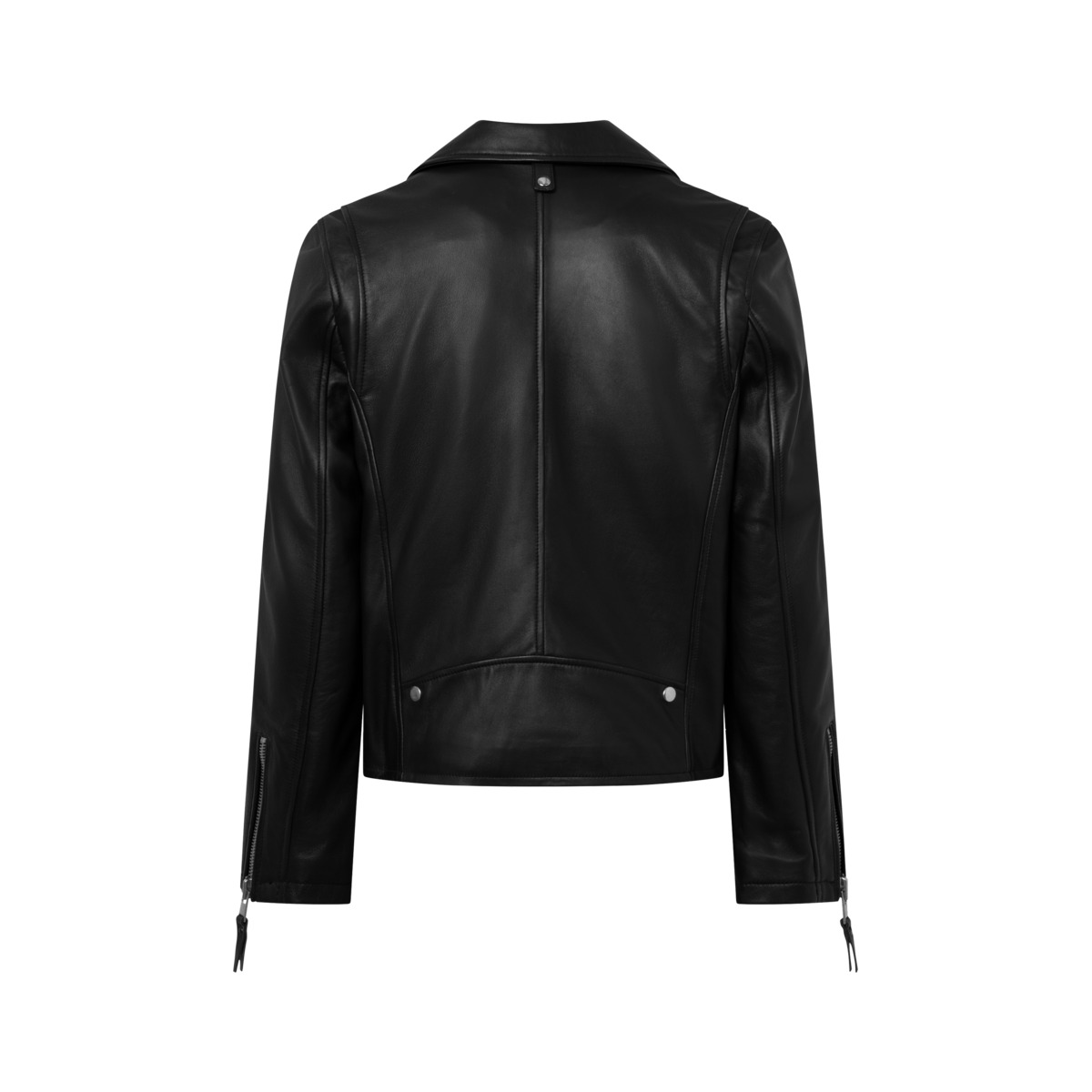Bolongaro Trevor Arlo Biker Lederjacke schwarz