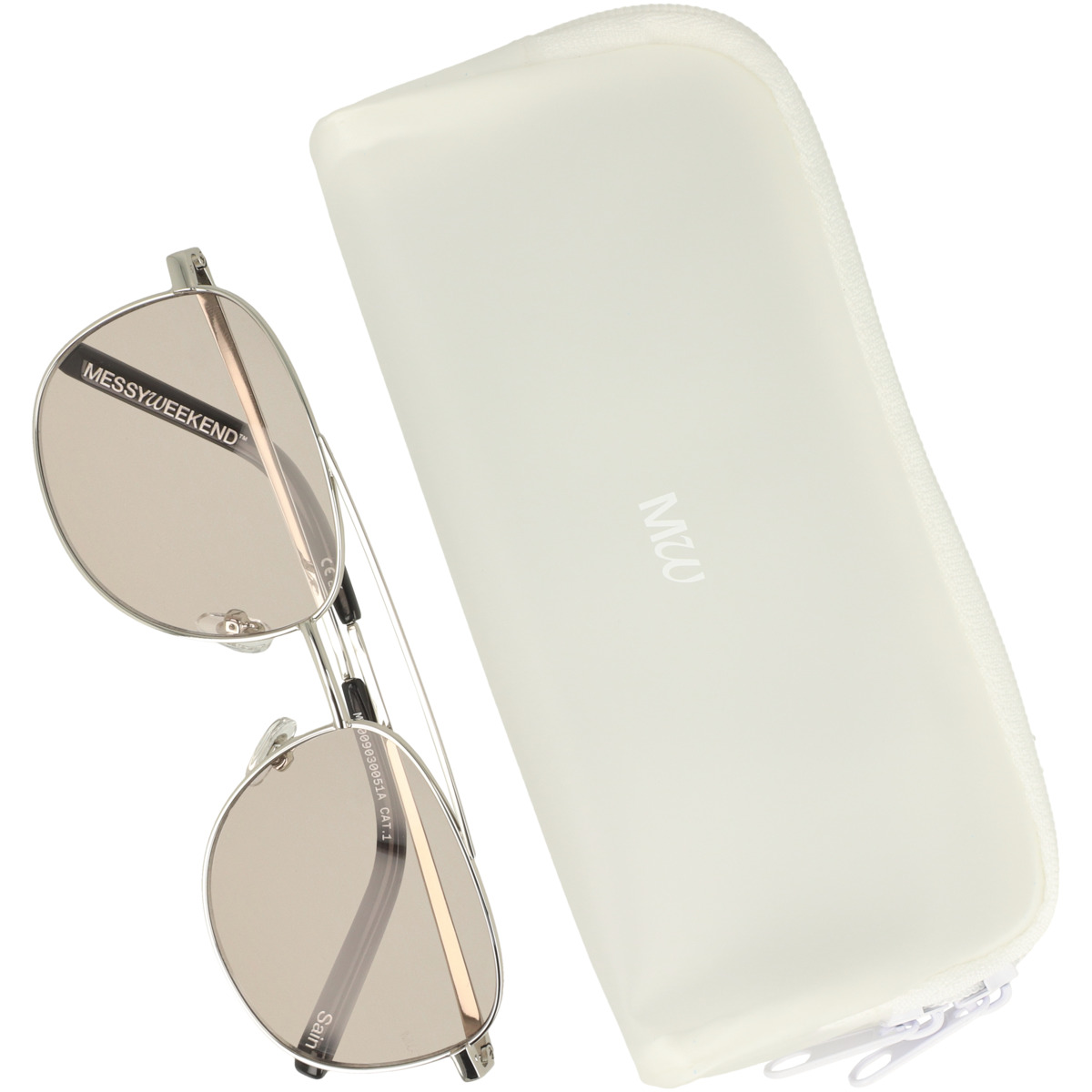 MESSYWEEKEND SAIN Sonnenbrille silber