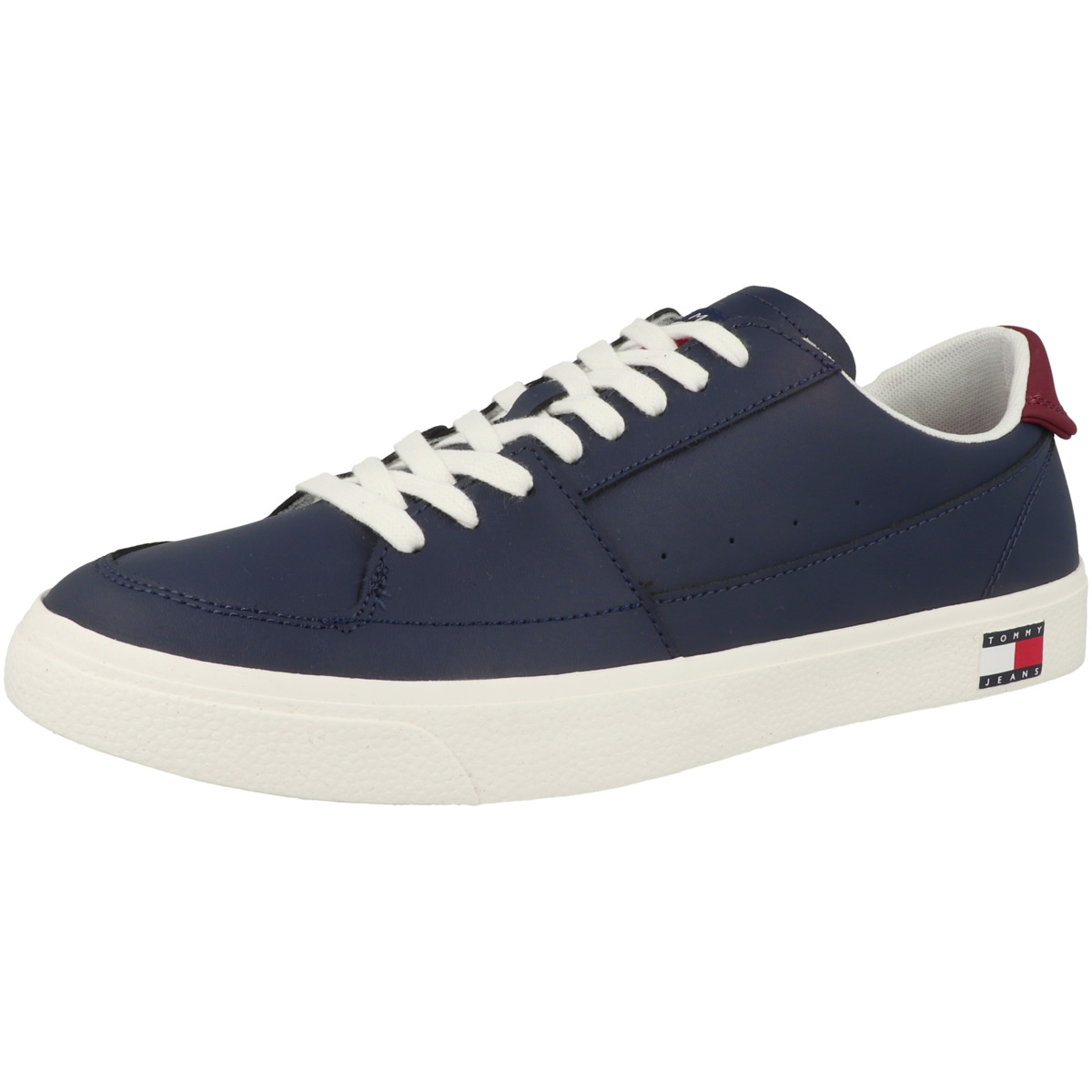 Tommy Hilfiger Tommy Jeans Vulcanized Leather Sneaker dunkelblau