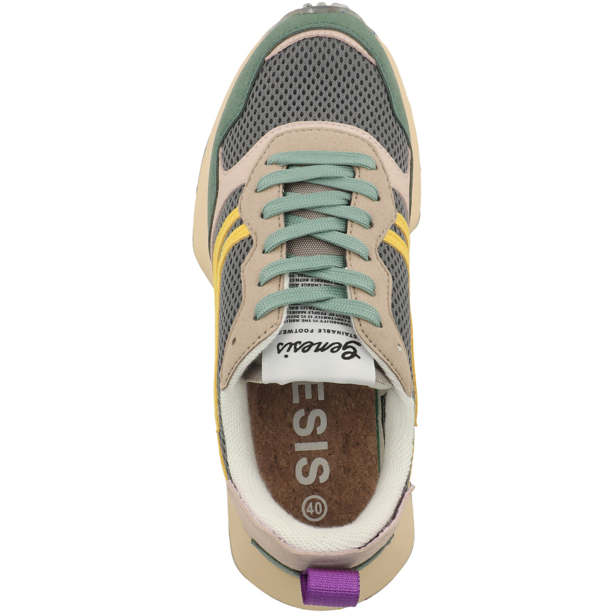 Genesis G-Marathon Multi Mesh Sneaker low gruen