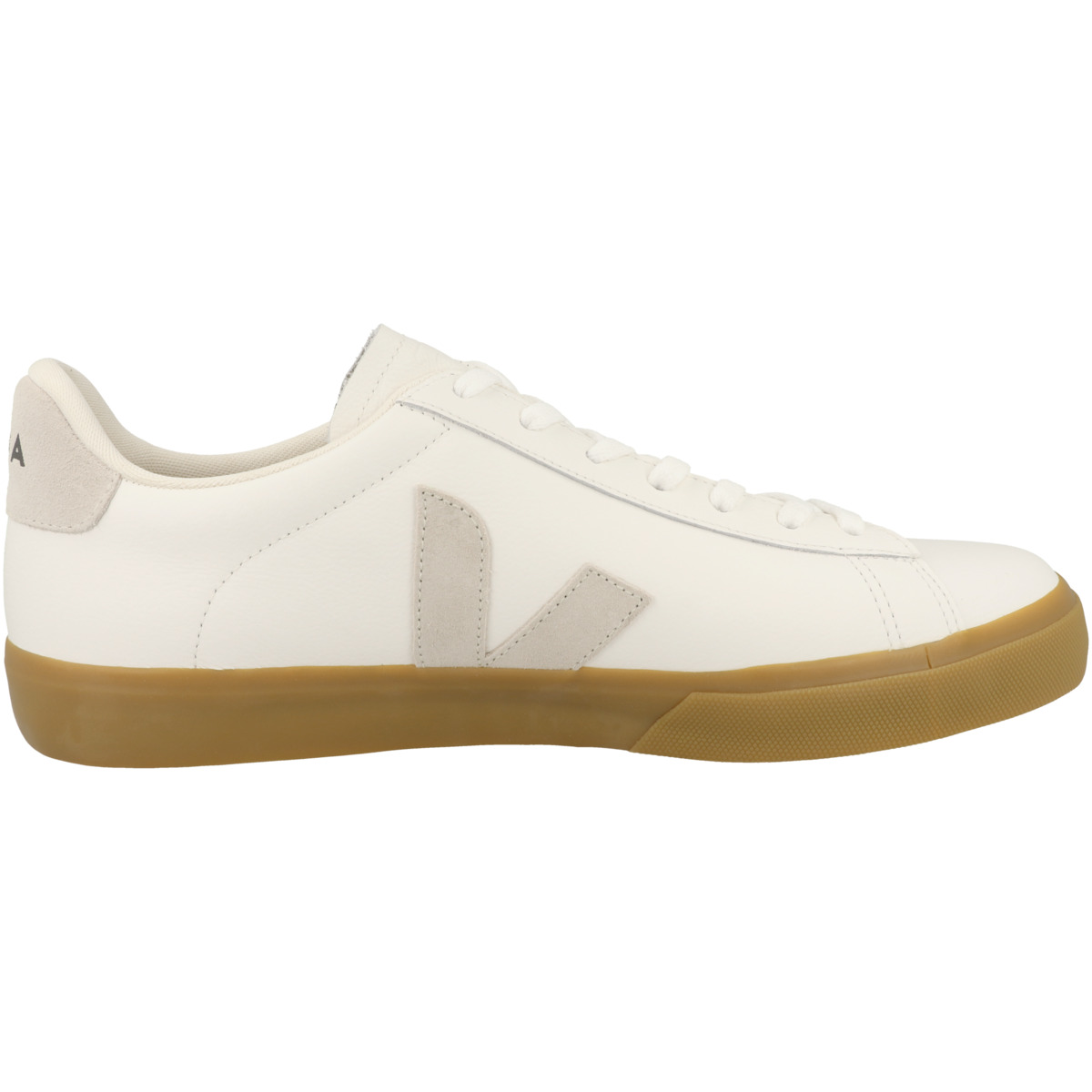 VEJA Campo Chromefree Leather Sneaker low weiss