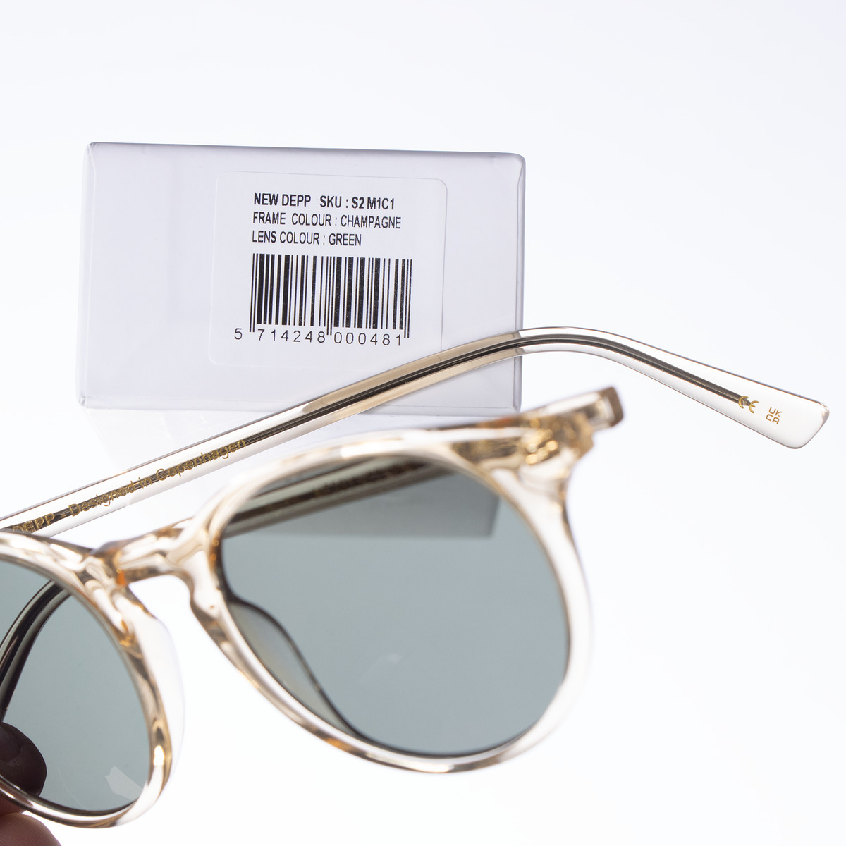 MESSYWEEKEND NEW DEPP Sonnenbrille gold
