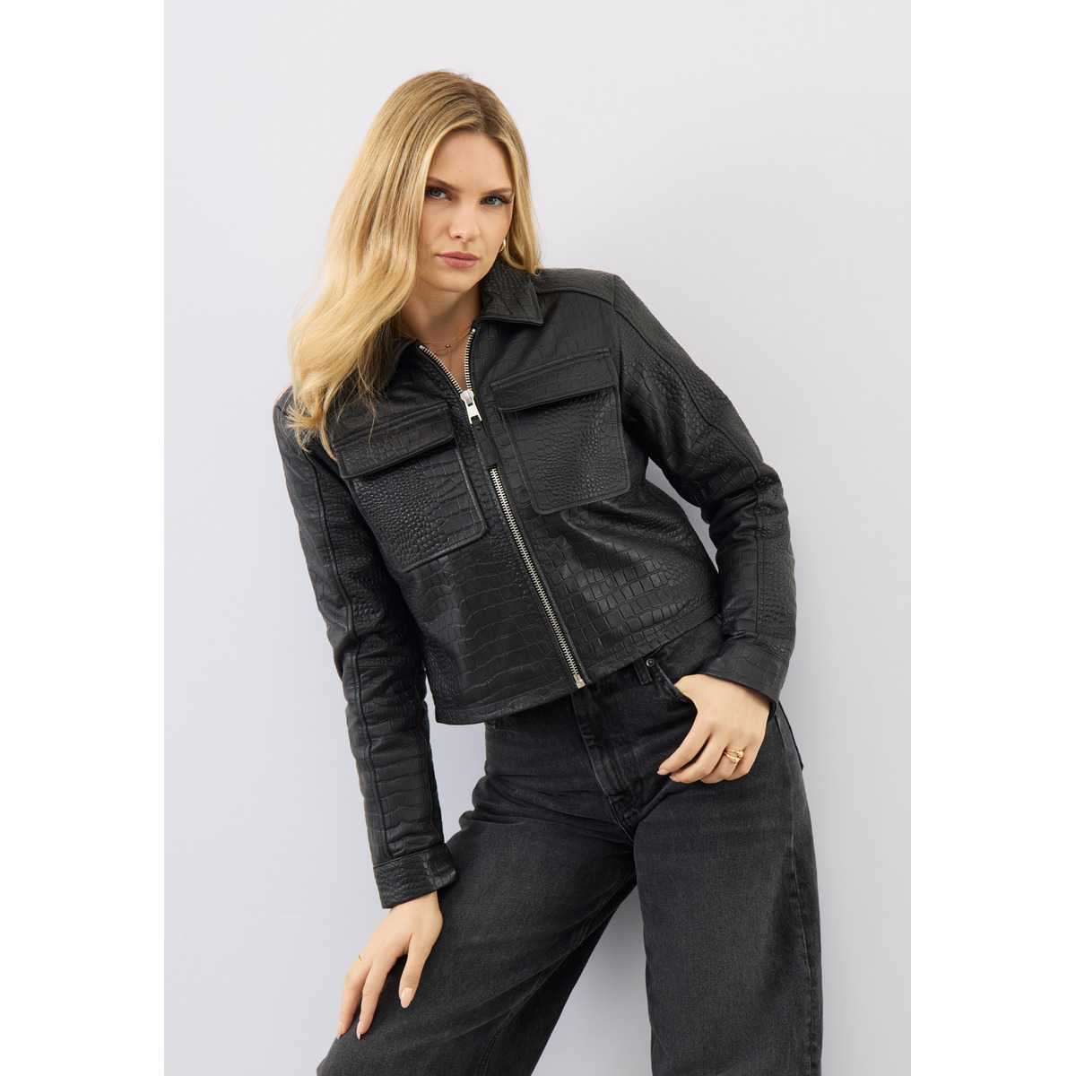 Bolongaro Trevor Thea Jacket Lederjacke schwarz