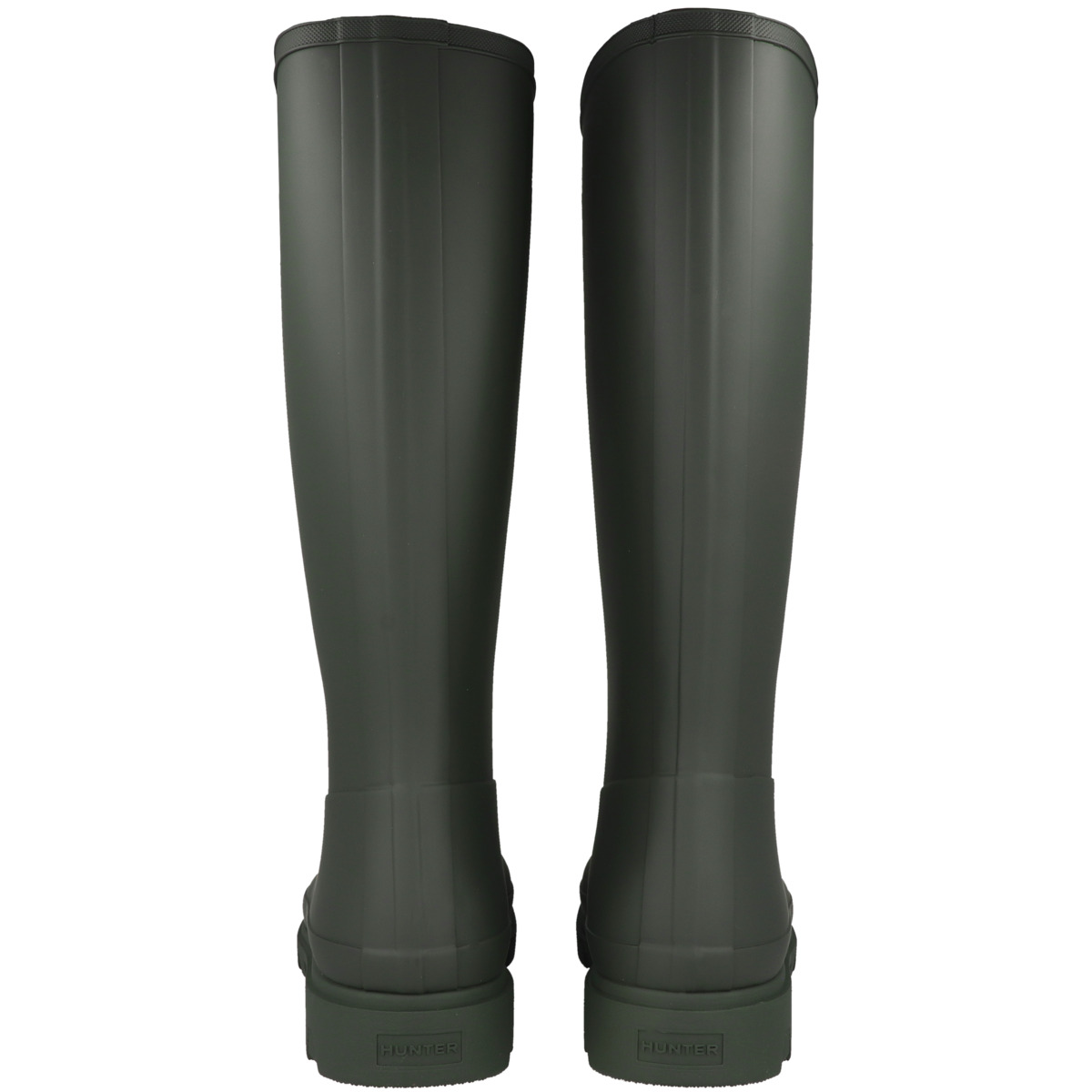 Hunter Unisex Downpour Tall Boot Gummistiefel dunkelgruen