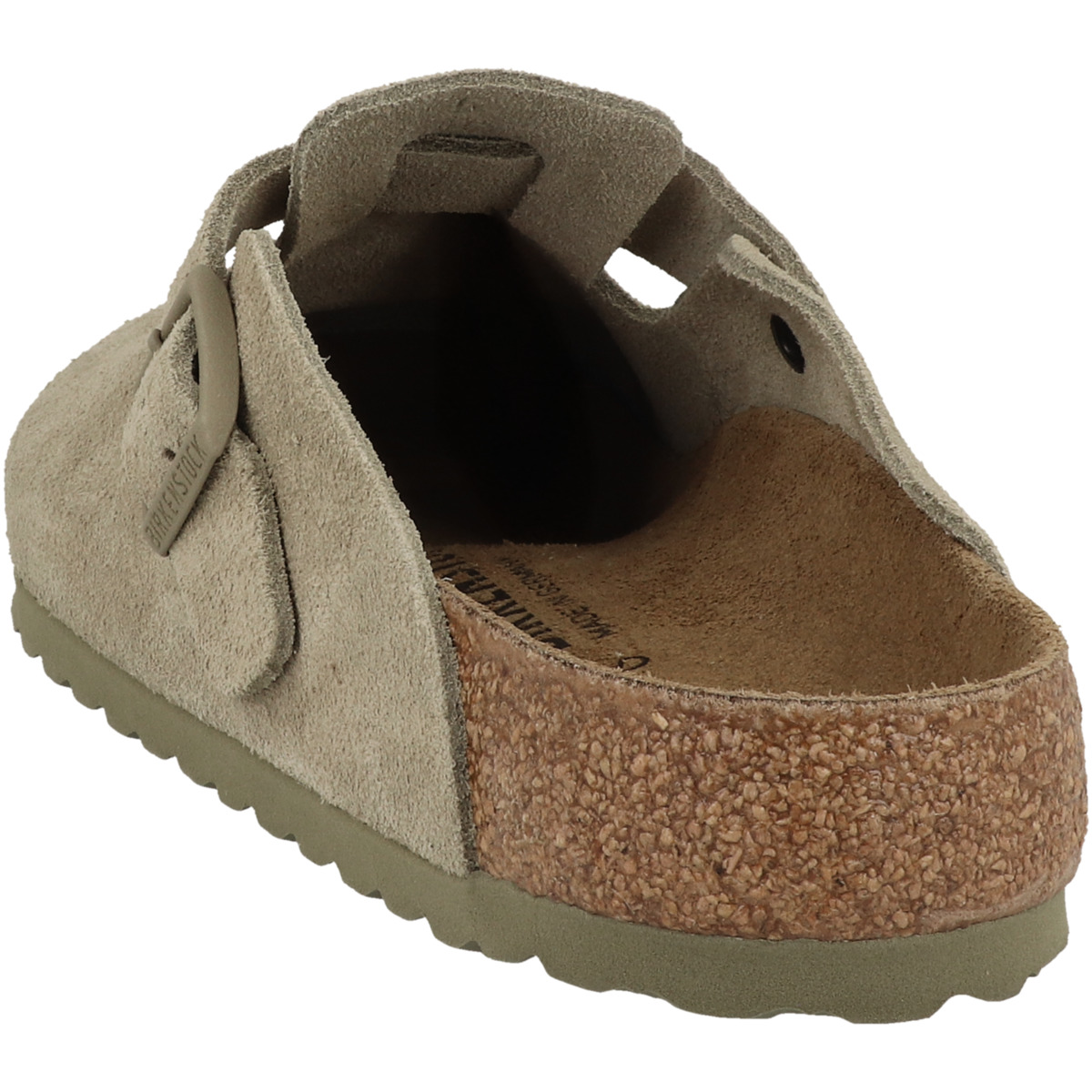 Birkenstock Boston Veloursleder Clogs normal beige
