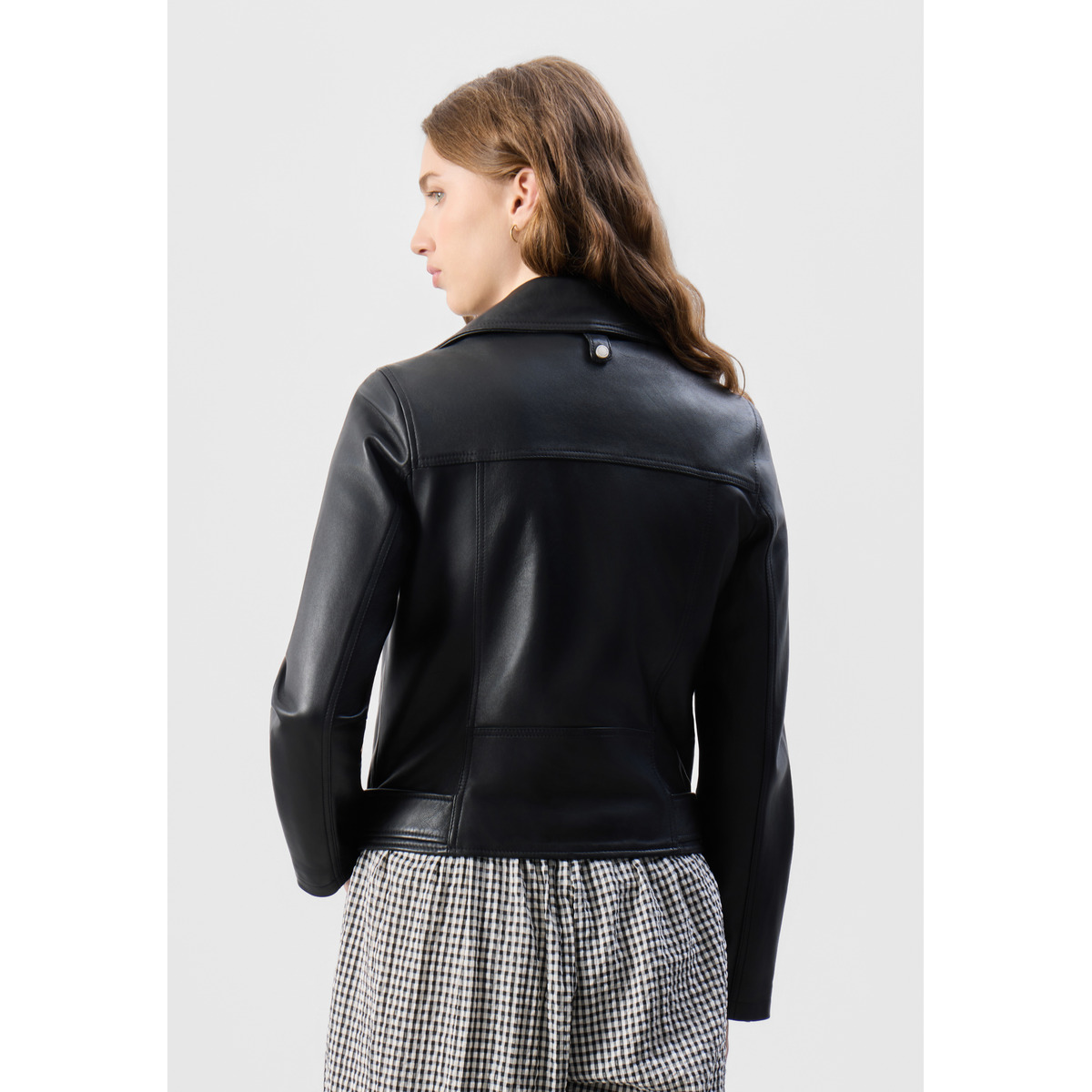 Bolongaro Trevor Sansa Biker Lederjacke schwarz