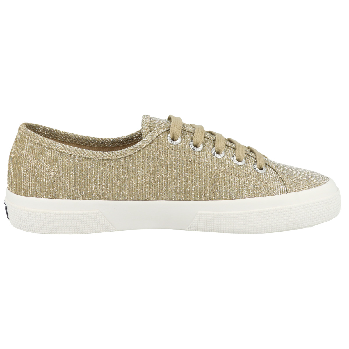 Superga 3750 Jersey Lame Leggera Sneaker low gold