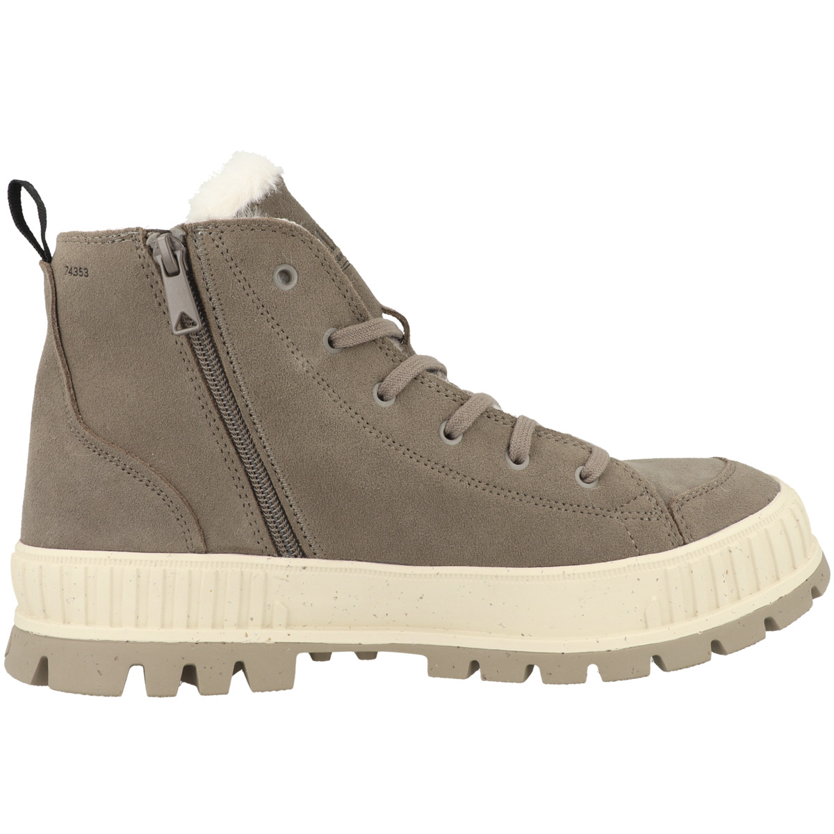 Palladium Pallashock Zip Warm Boots grau