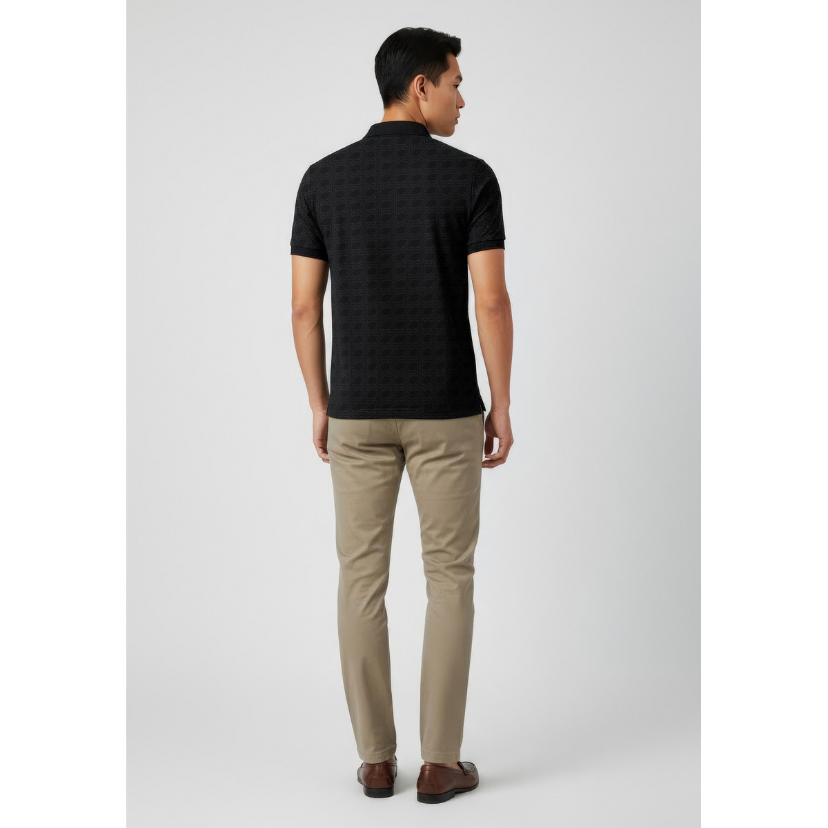 KARL LAGERFELD 745071 Poloshirt schwarz