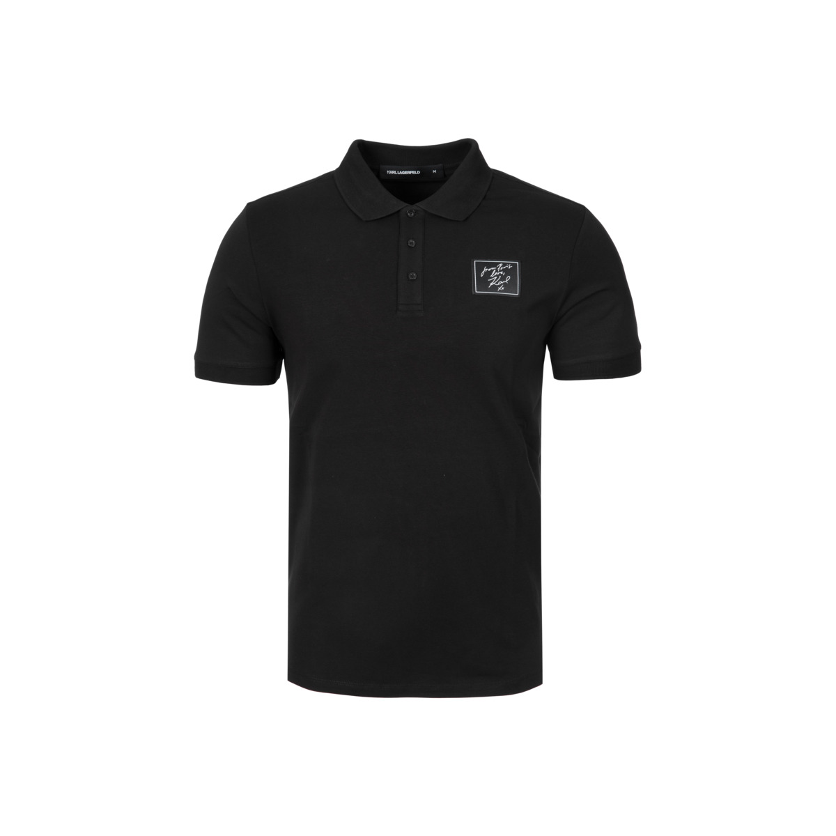 KARL LAGERFELD 745420 Poloshirt schwarz