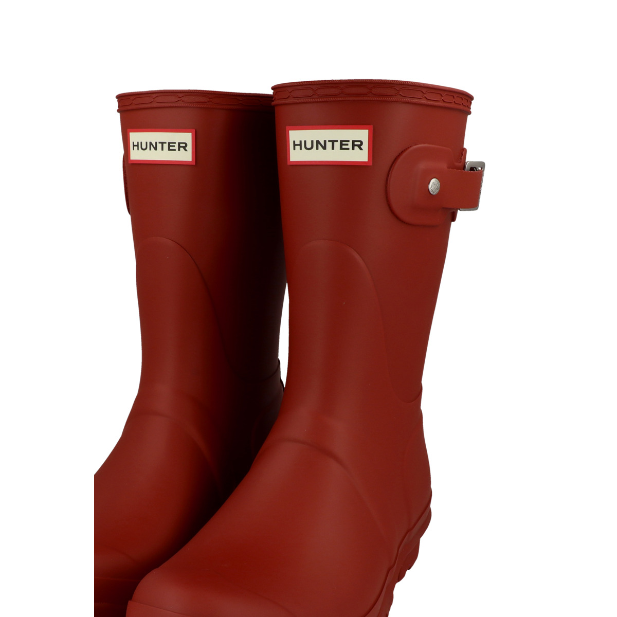 Hunter Womens Original Short Boot Gummistiefel rot