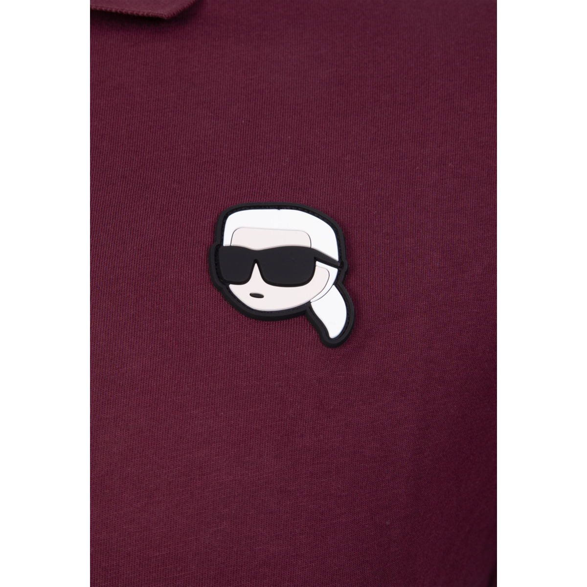 KARL LAGERFELD 745710 Poloshirt bordeaux