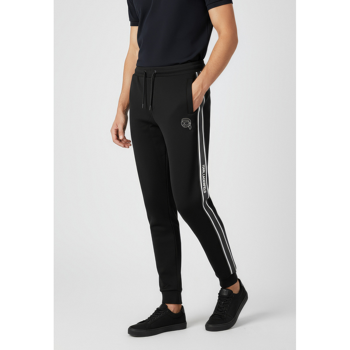 KARL LAGERFELD 705044 Sweathose schwarz