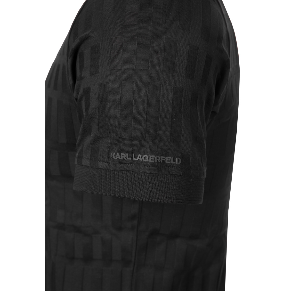 KARL LAGERFELD 745008 Poloshirt schwarz