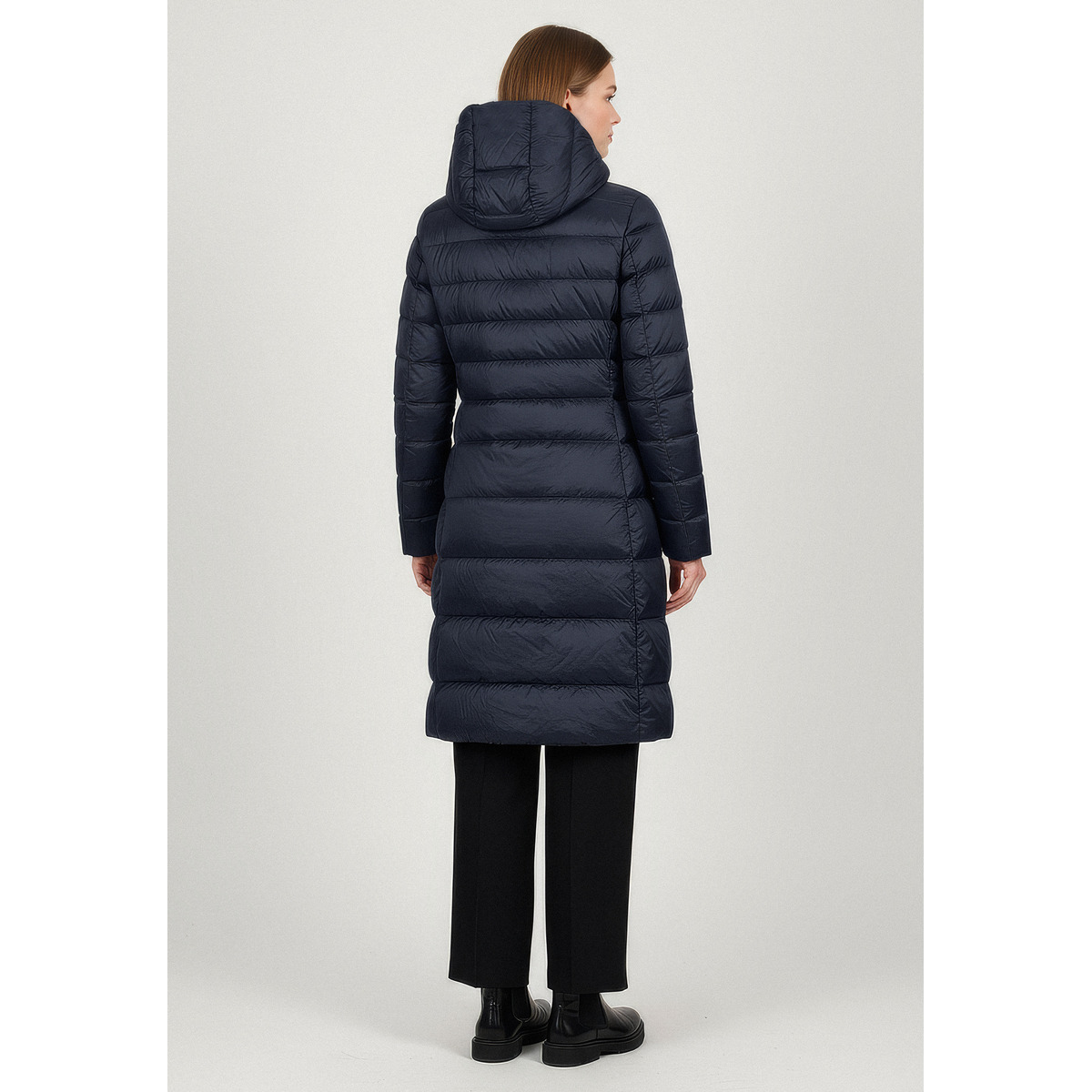 Blauer Anita Daunenjacke blau